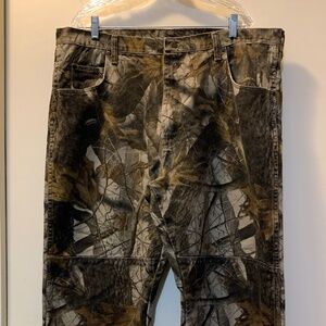 Wrangler Realtree Hardwoods Camo Double Knee Hunting Outdoor Jeans - 42"x30"